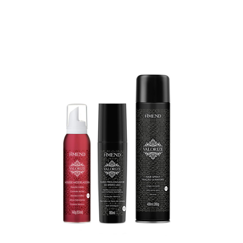 Kit Finalização Valorize | 3 produtos